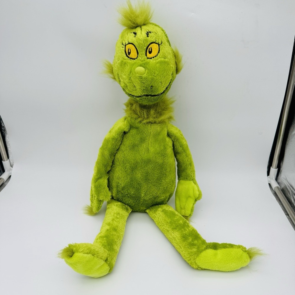 Dr Seuss Grinch Plush 2010 Kohl's Cares For Kids Stuffed Animal Toy 20"